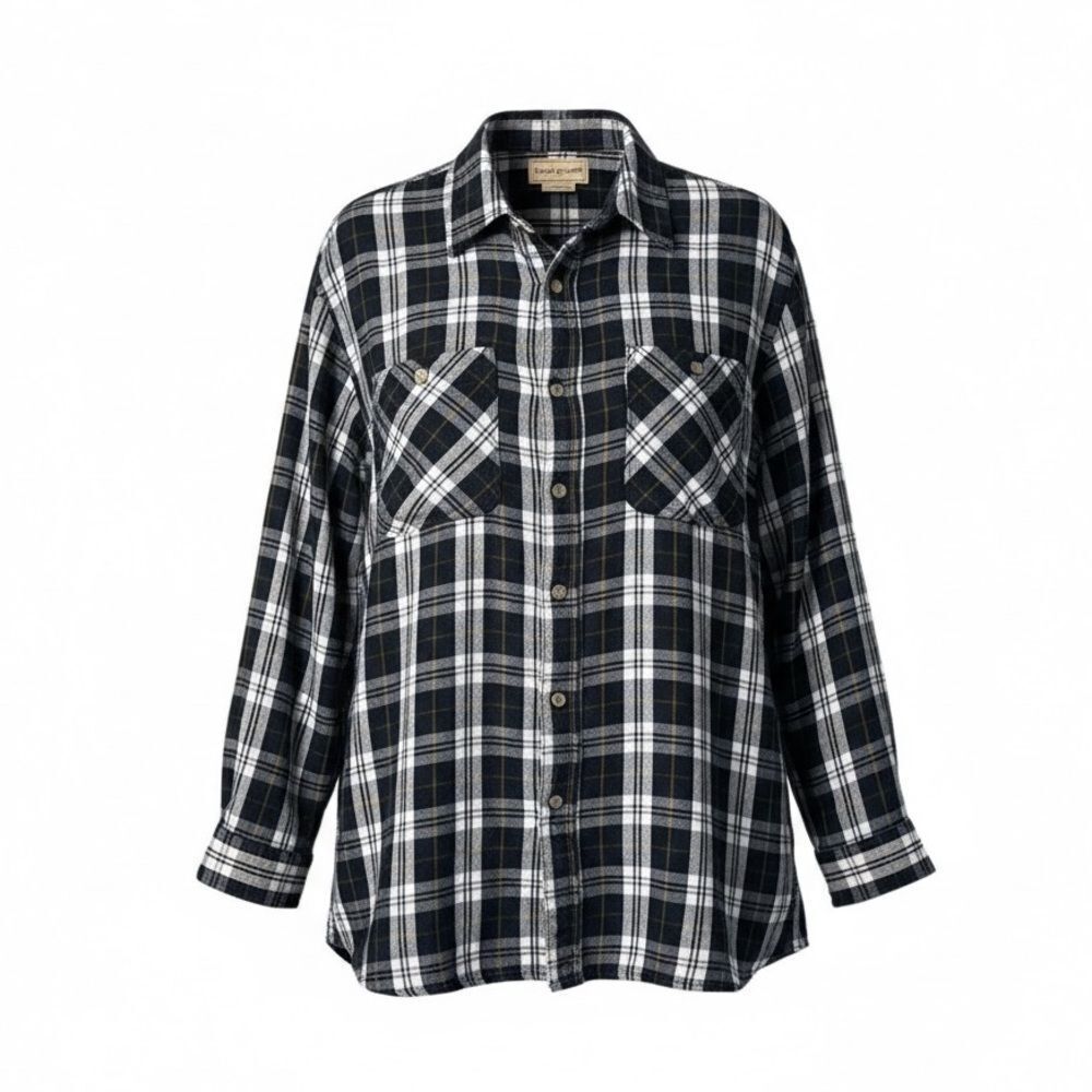 ‎Scandia Woods Plaid Flannel Zip Up Shirt